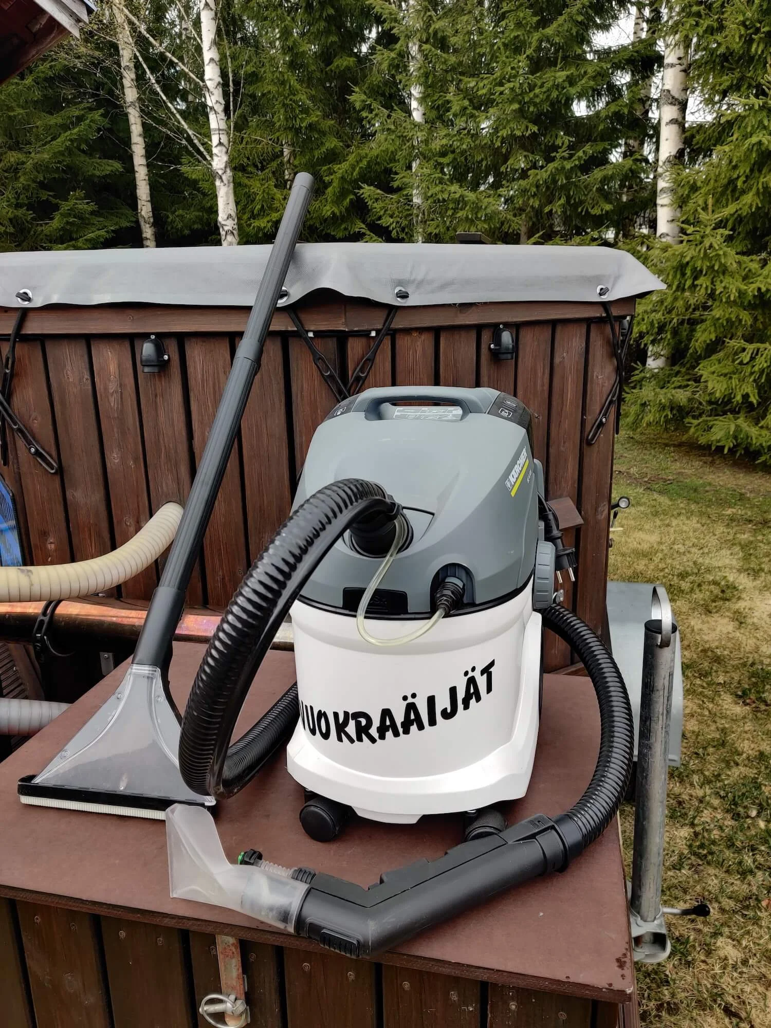 Kärcher tekstiilipesurin vuokraus Seinäjoki